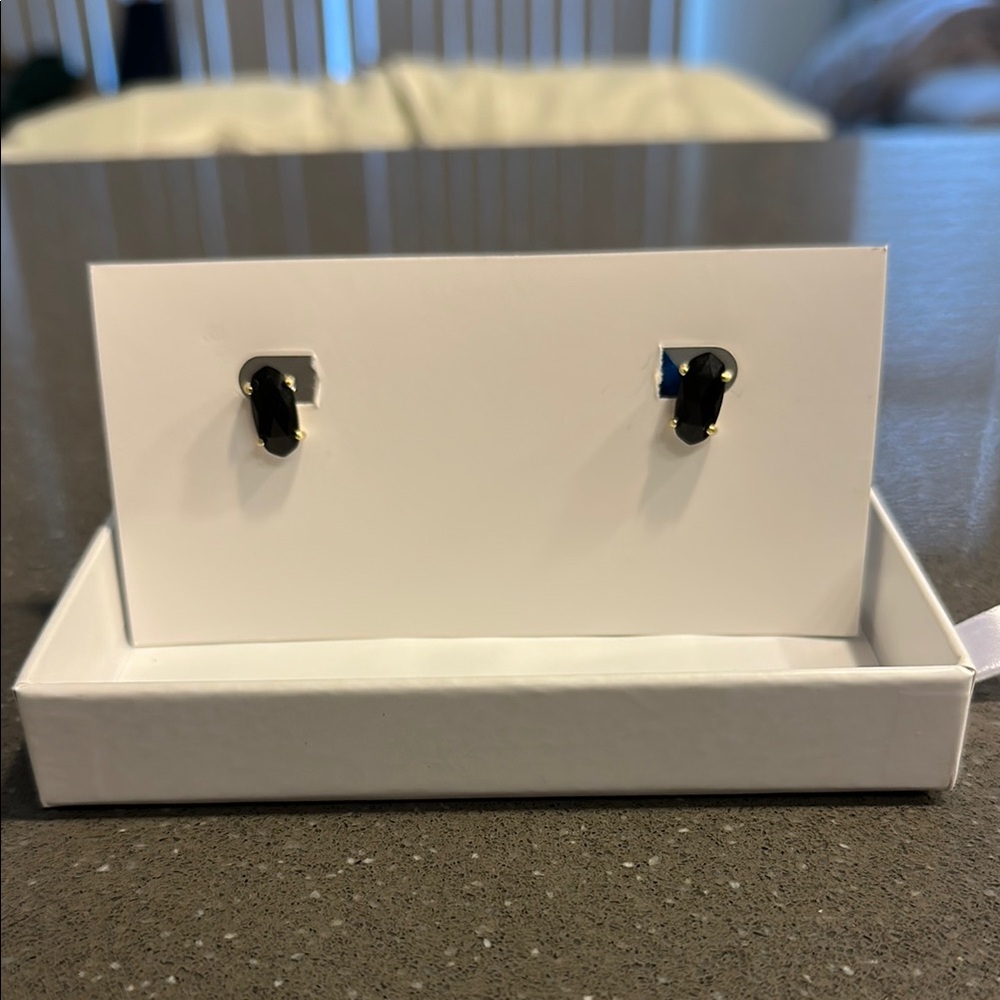 Kendra Scott Black Studs